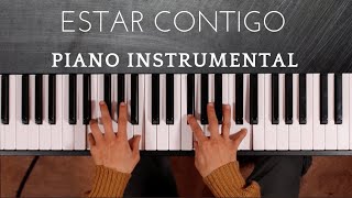 Estar Contigo  Job González Instrumental piano [upl. by Ailimat]