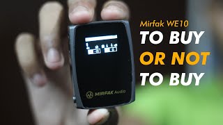 Best affordable wireless microphone in India  Mirfak audio WE 10  Unboxing and Review [upl. by Adnoloy]