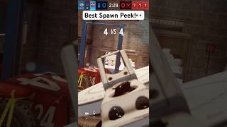 Best Spawn PEEK in R6 Siege 😎 shorts rainbowsixsiege [upl. by Haneeja10]