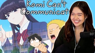 KATAI  ED2 REACTION Komi Cant Communicate Season 2 Episode 1 REACTION [upl. by Fosdick]