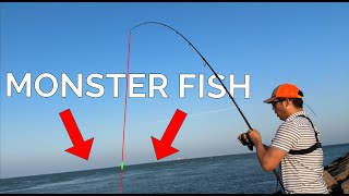 Port Aransas Jetty Fishing ON FIRE  Texas Jetty Fishing [upl. by Anialem108]