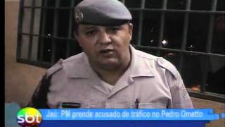 Fala Cidade  Jaú PM prende acusado de tráfico no Pedro Ometto [upl. by Ayekahs994]