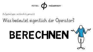 Arbeitsaufträge verständlich gemacht  Der Operator Berechnen [upl. by Izaak]