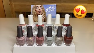 Gelish “Out in the Open” Spring collection Swatches [upl. by Owain]