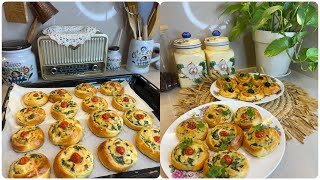 بيزا رولي اكثر من رائعة شكلا ومذاقا recettes ee pizzas roulées [upl. by Joane]