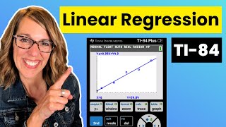 Master Linear Regression on Your TI84 in 7 Minutes [upl. by Irakuy]