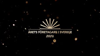 Livesändning av Årets Företagare i Sverige 2024 [upl. by Llirret]