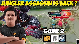 ​AKHIRNYA ALBERT PAKE ASSASIN BIKIN EVOS KEWALAHAN RRQ VS EVOS MPL S11 GAME 2 [upl. by Acinor254]