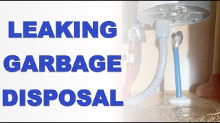 How to change a leaking garbage disposal [upl. by Nedyarb]