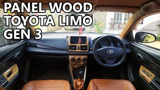 Panel Wood Interior Toyota Limo Gen 3  Keling [upl. by Rachel]