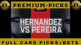 UFC fight night full card picks  bets [upl. by Kir]