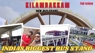 😳SHOCKING CHENNAI KILAMBAKKAM BUS TERMINUS VLOG  FULL REVIEW  2000 BUSES  SVC VLOGS [upl. by Bradlee]