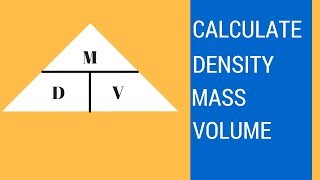 How to find density mass and volume [upl. by Nylanna355]