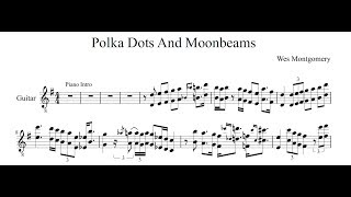 Polka Dots And Moonbeams Wes Montgomery Transcription [upl. by Lajes301]