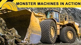 MONSTER MACHINES in Action  Giant XXL Heavy Equipment Show [upl. by Dinnie496]