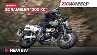 Triumph Scrambler 1200 XC Review  Offroading Performance Features and Price In India [upl. by Michaela]