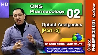 CNS Pharmacology Ar  02  Opioid analgesics Part 2 [upl. by Ayaros]