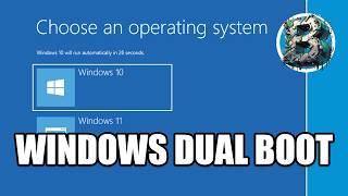 Dual Boot Windows 11 and Windows 10 [upl. by Ramirol554]