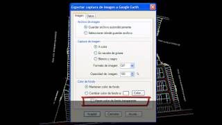 CivilCAD Exportar Imágenes con el Módulo de Interfase con Google Earth™ [upl. by Philipps]