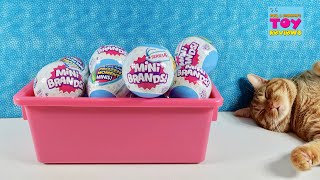 Mini Brands Series 4 Blind Bag Capsule Miniatures Unboxing Review  PSToyReviews [upl. by Trammel]