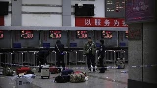 Security stepped up in China after mass knife attack leaves at least 33 dead [upl. by Sherard]