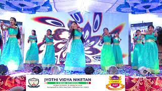 Orugalluke Pilla Song Dance Performance by our Jyothi School Students [upl. by Ecikram]