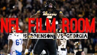 Darius Robinson Vs Georgia All Pass Rushes [upl. by Prudie]