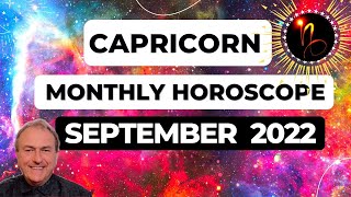 Capricorn September 2022 Monthly Horoscope amp Astrology [upl. by Dominy]