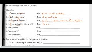 Grammaire en dialogues Leçon 44 Exercices sur la négation avec Madame Maha [upl. by Yaner]