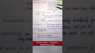 Thermosetting Plastic  Chemistry  Chapter15 Chemistry in Everyday Life  Lec62 Part1 [upl. by Namor409]