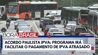 Governo de SP anuncia programa que facilita pagamento de IPVA atrasado [upl. by Gordy]