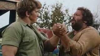 Bud Spencer amp Terence Hill  Das Krokodil und sein Nilpferd  Armdrücken Bud [upl. by Dafna]