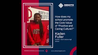 North DeSoto High School Positive and Caring Culture [upl. by Edrahc]