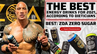 Is The Rocks Energy Drink quotZOAquot ACTUALLY The Best Energy Drink Of 2021  My Analysis [upl. by Buatti]