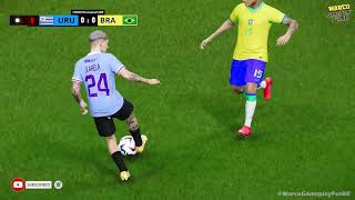 🔴LIVE🔴 Uruguay vs Brazil  Copa America 2024  Match LIVE Today [upl. by Lonnard944]