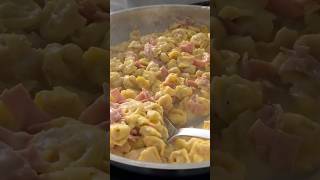 Tortellini alla Panna 🤌🏽 tortellini pasta pastarecipe pastalover pastafresca newrecipe [upl. by Scrivings]