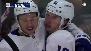 MITCH MARNER HAT TRICK vs Detroit Red Wings wJoe Bowen Commentary 2622022 [upl. by Latsirc]