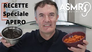 ASMR Recette  Tapenade dolives et Tapenade de tomates a ma façon [upl. by Ahsotal]