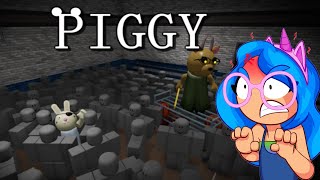 PASSEI RAIVA NO PIGGY DE 100 PLAYERS  ROBLOX [upl. by Sitnalta164]