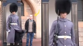 This Man With Down Syndrome Approached A Queen’s Guard The Soldier’s Response Was Startling [upl. by Noak]