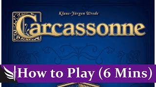 Carcassonne 20th Anniversary How to Play FULL Rules [upl. by Nigen631]