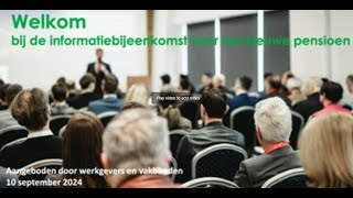 Video webinar Nieuwe pensioen 100924EN Subtitles [upl. by Ebenezer]