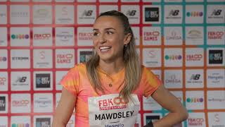 FBK Games 2024  Sharlene Mawdsley  400m Women [upl. by Eatnad]