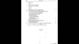 class 10th English 1 unit test Question paper ssc10th [upl. by Ozkum800]