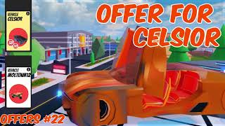 What Do People Offer for OG Celsior 0 Trades  Roblox Jailbreak Trading ep24 [upl. by Etaner]