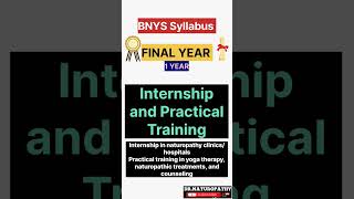 All About BNYS  Eligibility duration syllabusscope jobs bnys doctor maharashtra mno [upl. by Esimaj]