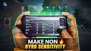 🔥Make your non gyro sensitivity in 3 minute  Zero recoil sensitivity for non gyro BGMIPUBG [upl. by Adekan]