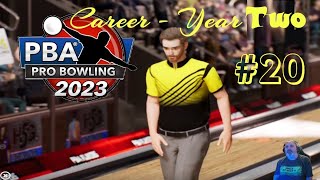 PBA Pro Bowling  S2 E20  USBC Masters qualifying [upl. by Rodolph916]