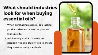 Best Place to Buy Pure Essential Oils Near You DBR exports India 100 Pure Essential Oils [upl. by Nomelc509]