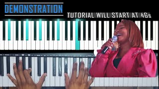 Xolly Mncwango Ungukuphila Piano Tutorial [upl. by Anes285]